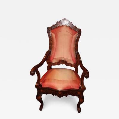 An 18th Century Dutch Baroque Armchair