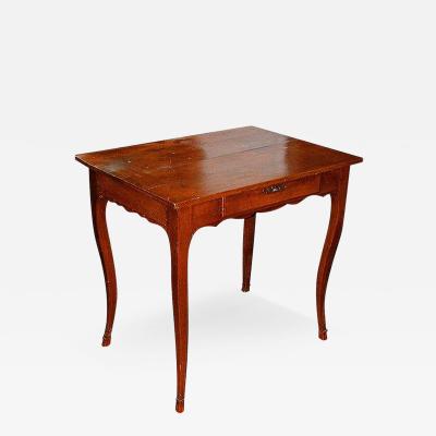 An 18th Century French Louis XV Fruit wood Side Table 
