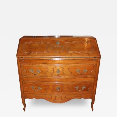 An 18th Century French Louis XV Walnut Bureau