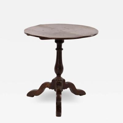 An 18th Century Oak Tilt Top Tripod Table English circa 1770 