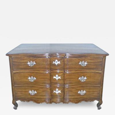 An 18th Century Portuguese Rosewood Arbalette Commode