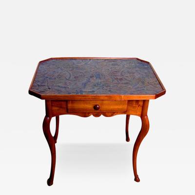 An 18th Century R gence Walnut Side Table