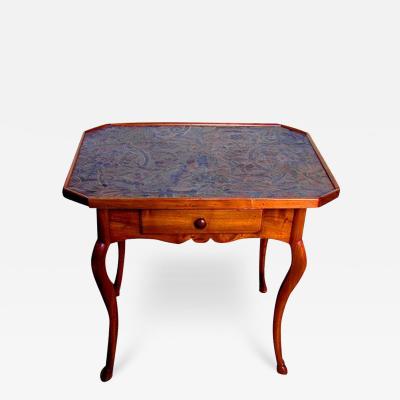 An 18th Century R gence Walnut Side Table