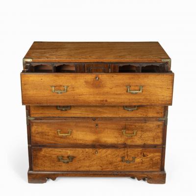 An Anglo Chinese hardwood naval officer s campaign chest