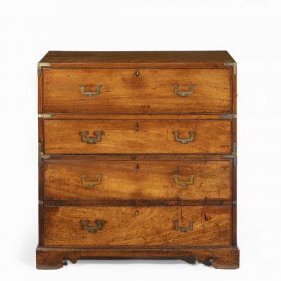 An Anglo Chinese hardwood naval officer s campaign chest