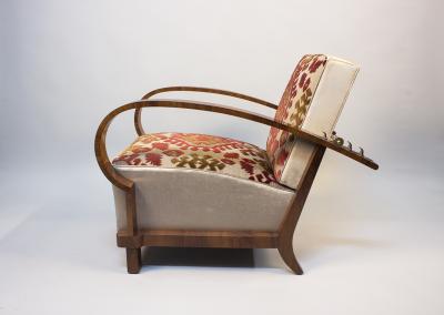 An Art Deco Armchair Recliner
