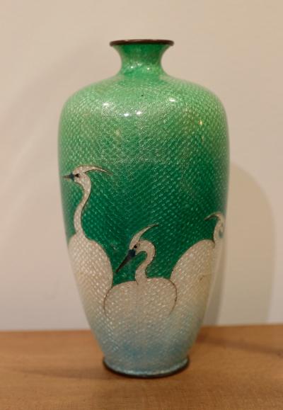 An Art Deco Cloisonee Vase circa 1930