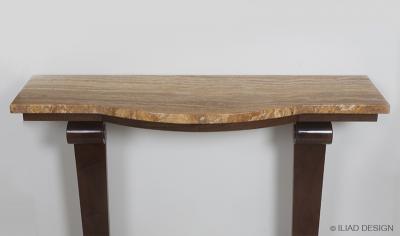 An Art Deco style console table