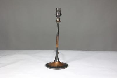 An Arts Crafts Copper Table Lamp Professionally Rewired