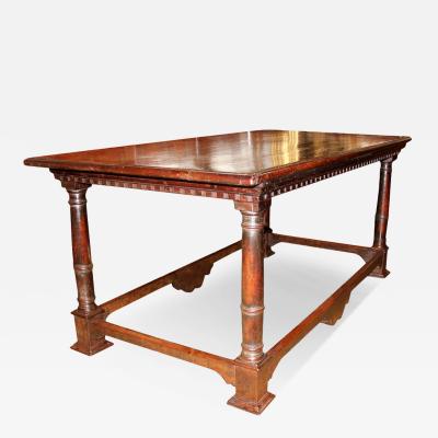 An Early 17th Century Florentine Walnut Library Table