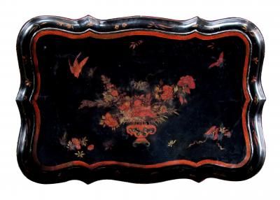 An Elegant French 1940s Tray Table by Maison Bagues Paris