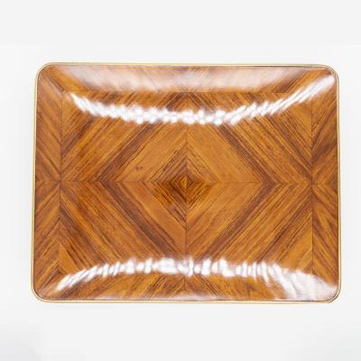 An Elegant French Games Token Box In Rare Kingwood French Circa 1860 1880 