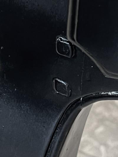 An Elegant French Louis XV Style Ebonized 3 Drawer Writing Desk with Leather Top