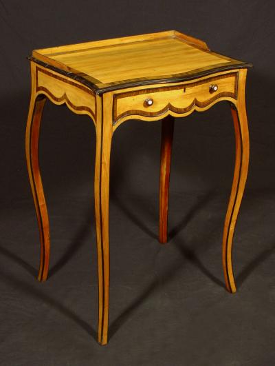 An Elegant George III Satinwood Occasional Table