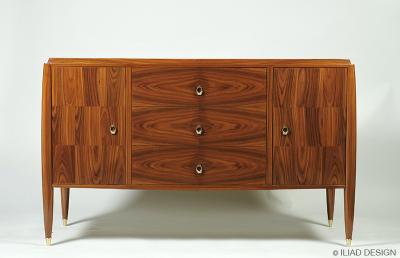 An Elegant Modernist Style Bedroom Chest of Drawers by Iliad Design