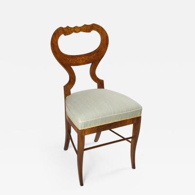 An Elegant Single Biedermeier Side Chair