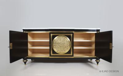 An Elegant and Spectacular Neoclassically Inspired Sideboard by Iliad design