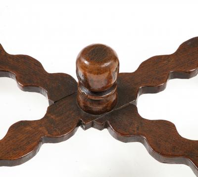 An English Elm Burl Wood Table