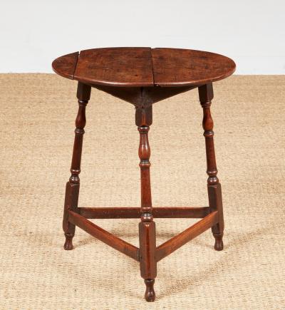 An English Oak Cottage Table