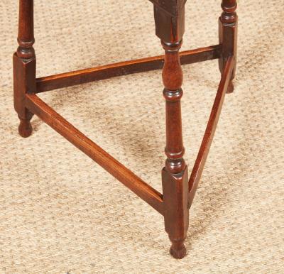 An English Oak Cottage Table