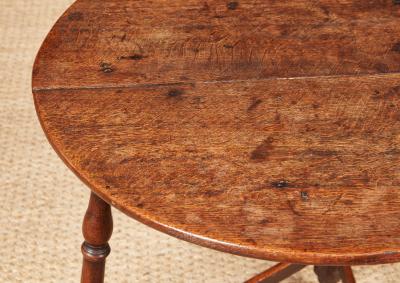 An English Oak Cottage Table
