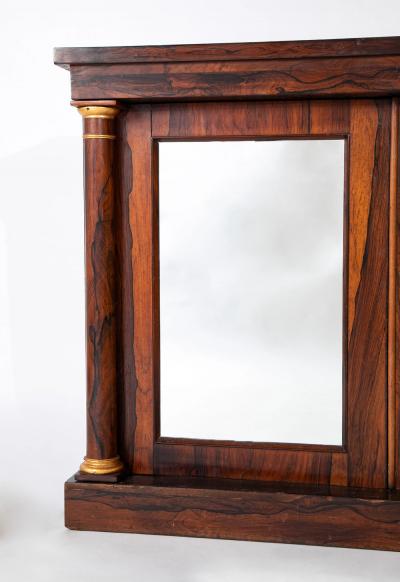 An English Regency Credenza of Brazilian Rosewood