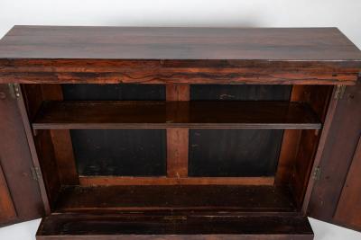 An English Regency Credenza of Brazilian Rosewood