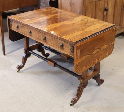 An English Regency Rosewood Sofa Table circa 1820
