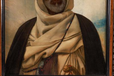 An Exceptional Quality Orientalist Portrait of A Moorish Chief 19th Century