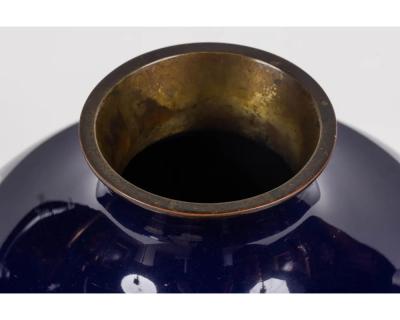 An Exquisite Quality Meiji Period Japanese Cloisonne Enamel Bud Vase