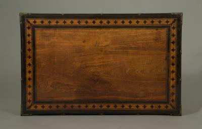 An Interesting Regency Mahogany Center Table In The Manner of George Bullock