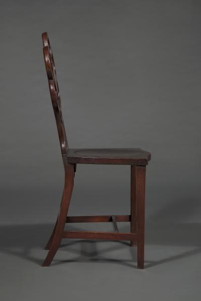An Interesting and historically significant Pair of Mahogany Side Chairs