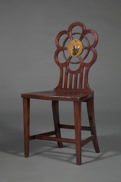 An Interesting and historically significant Pair of Mahogany Side Chairs