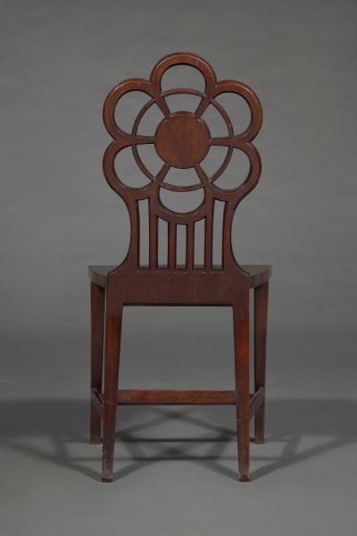An Interesting and historically significant Pair of Mahogany Side Chairs