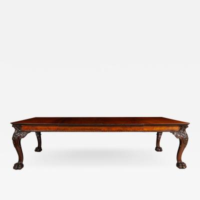 An Irish Mahogany Extending Dining Table Mid 19th Century 