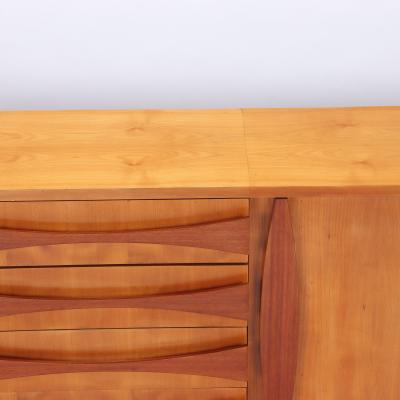 An Italian Mid Century Modern 2 tone sideboard circa 1960