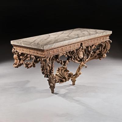 An Opulent 20th Century Console Table