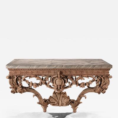 An Opulent 20th Century Console Table