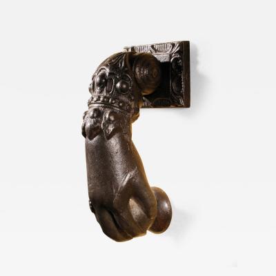 An Original Victorian Period Cast iron Door Knocker