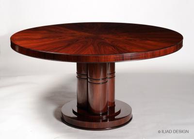 An Outstanding Art Deco Inspired Dining Table by Iliad Design