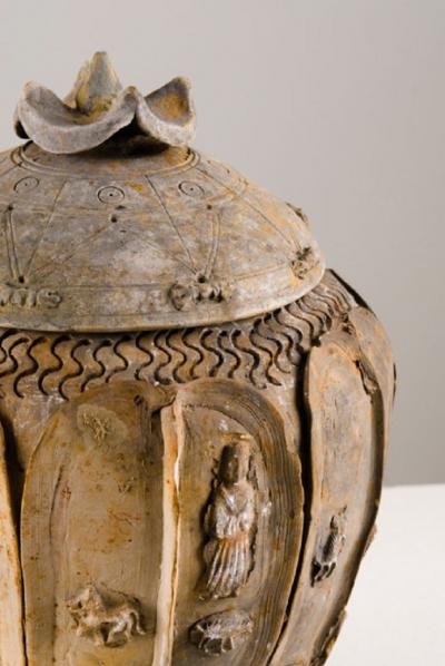 An Unusual Buddhist Offering Jar