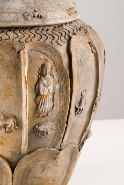 An Unusual Buddhist Offering Jar