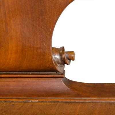 An exceptional late George II mahogany settee made for Anne Basset