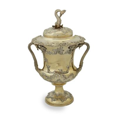 An impressive silver gilt Lyme Regis Charmouth Regatta Cup for 1846