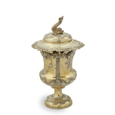 An impressive silver gilt Lyme Regis Charmouth Regatta Cup for 1846