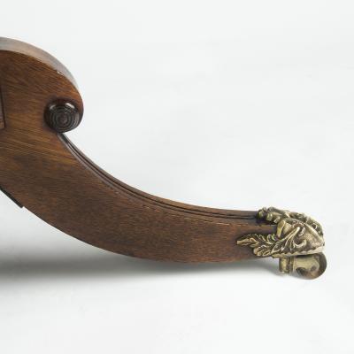 An unusual George IV specimen marble backgammon table attributed to Gillows