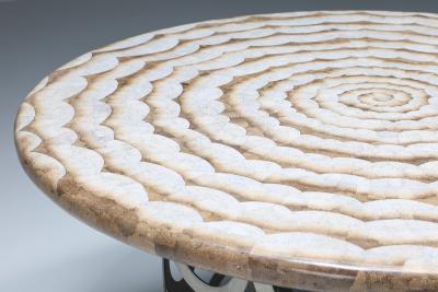 Anacleto Spazzapan Eclectic Round Dining Table by Anacleto Spazzapan 2000s