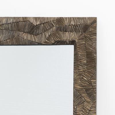 Anasthasia Millot Mirror in textured bronze