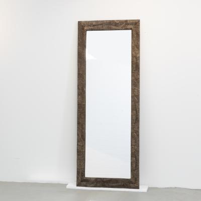 Anasthasia Millot Mirror in textured bronze