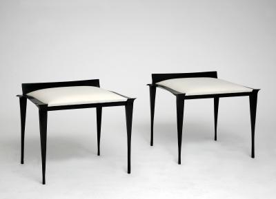 Anasthasia Millot Stools in Bronze by Anasthasia Millot